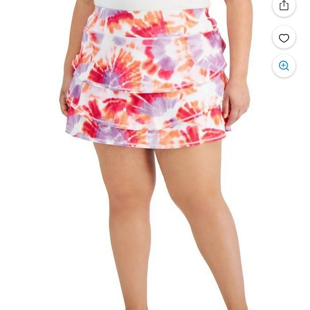 Ideology Women's Colorful Mini Skirt